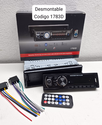 Estereo para auto desmontable con bluetooth